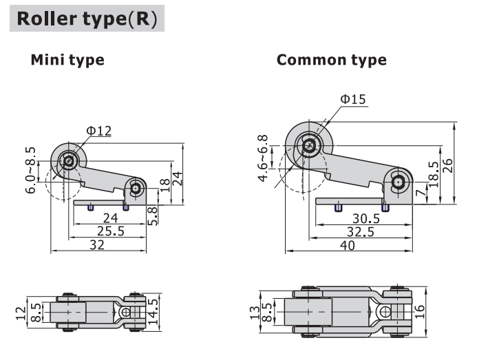 M5L21006T AIRTAC MANUAL VALVES, M5 SERIES ROLLER WITH FREE RETURN<BR>4 WAY 2 POSITION - 5 PORT, 1/8" NPT PORTS
